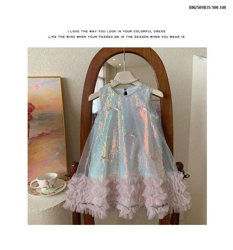 VÁY CÔNG CHÚA BLING BLING