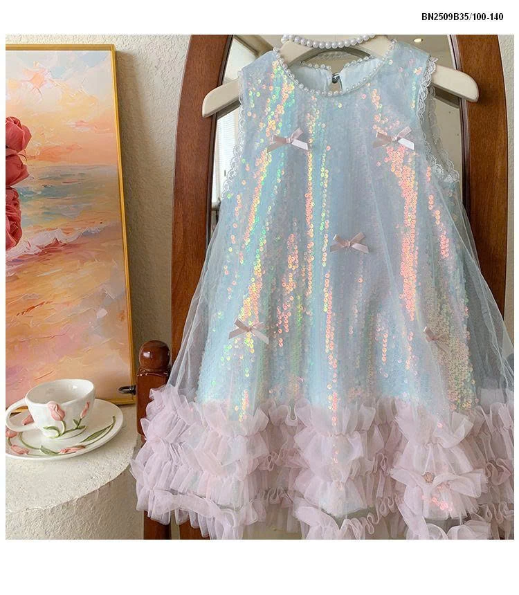 VÁY CÔNG CHÚA BLING BLING