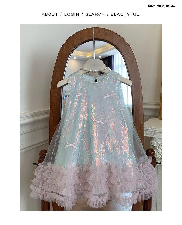 VÁY CÔNG CHÚA BLING BLING