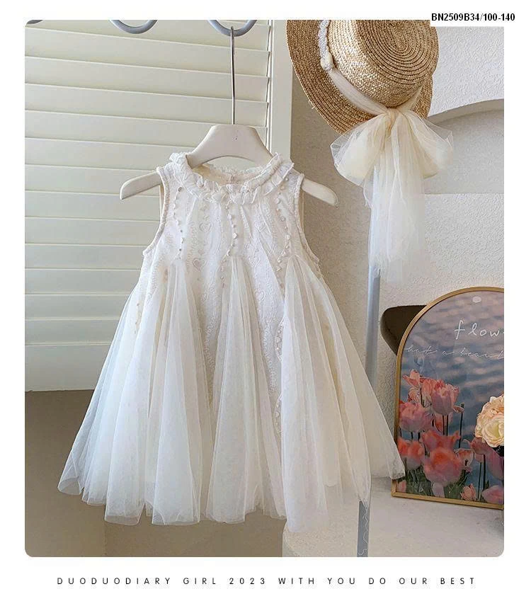 VÁY CÔNG CHÚA REN PHỐI VOAN