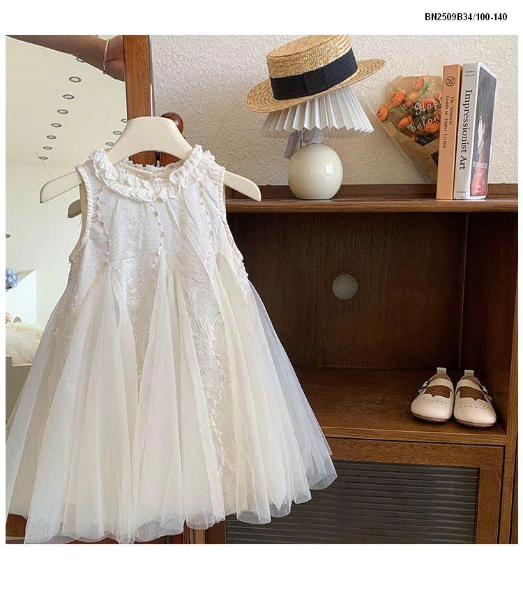 VÁY CÔNG CHÚA REN PHỐI VOAN