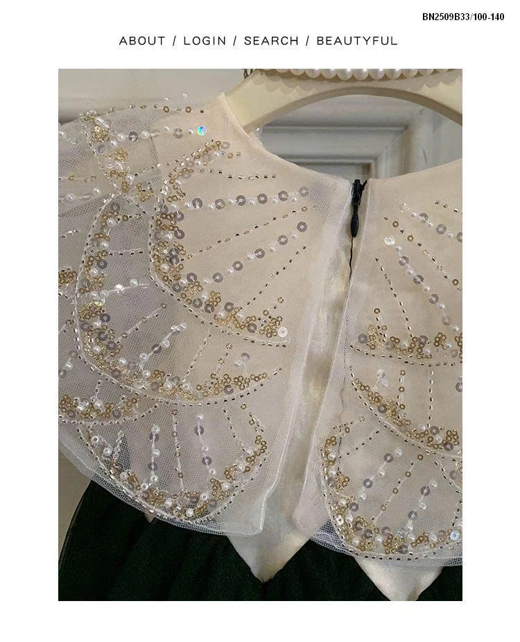 Váy công chúa sát nách