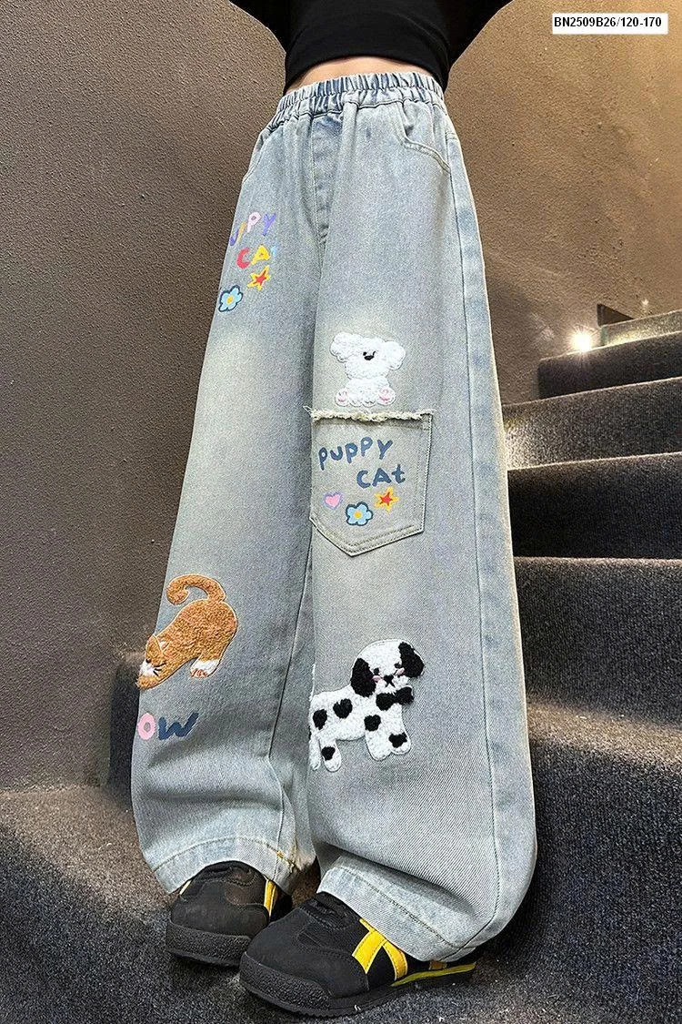 QUẦN JEAN CHÓ MÈO CÁ TÍNH