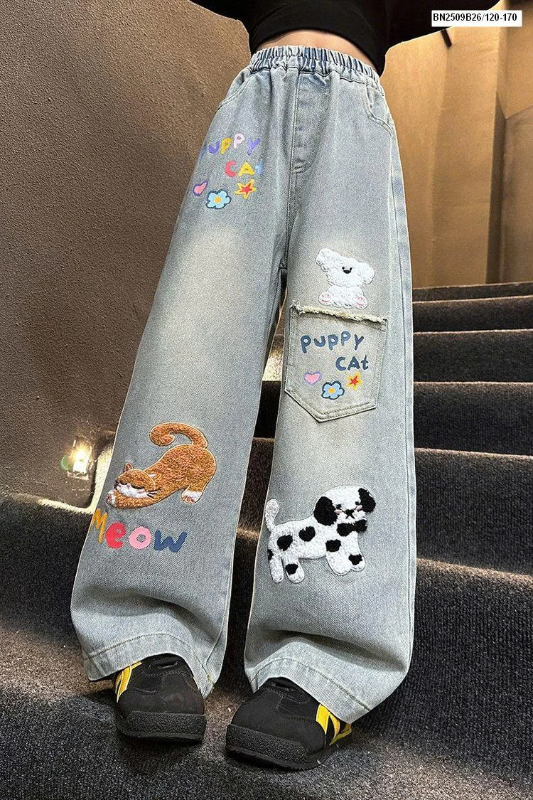 QUẦN JEAN CHÓ MÈO CÁ TÍNH