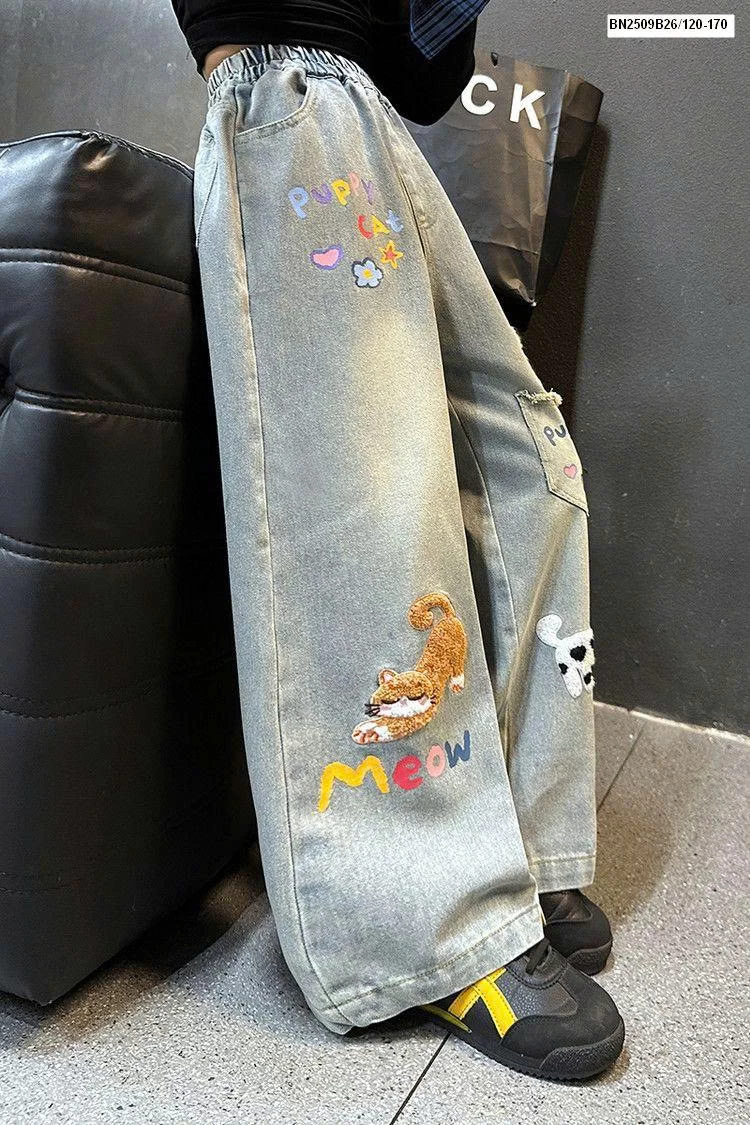 QUẦN JEAN CHÓ MÈO CÁ TÍNH