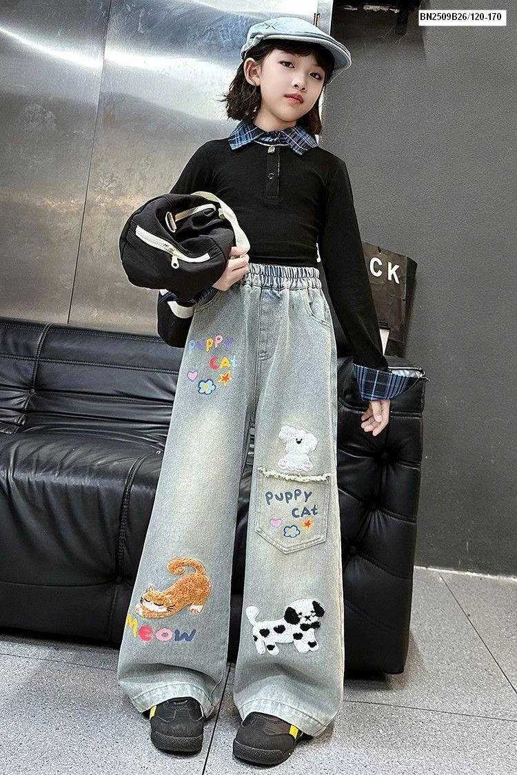 QUẦN JEAN CHÓ MÈO CÁ TÍNH