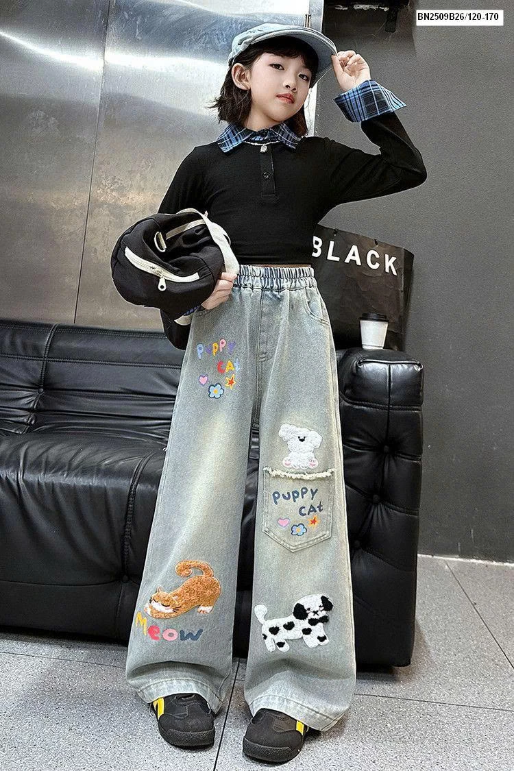 QUẦN JEAN CHÓ MÈO CÁ TÍNH