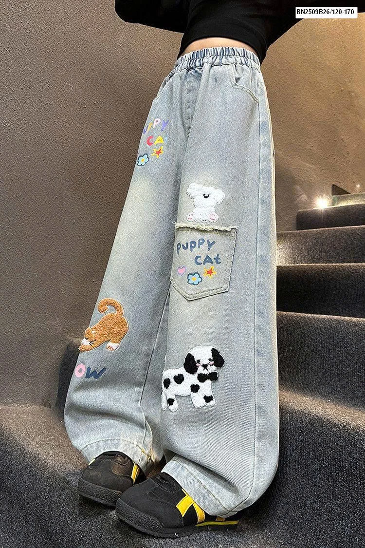 QUẦN JEAN CHÓ MÈO CÁ TÍNH
