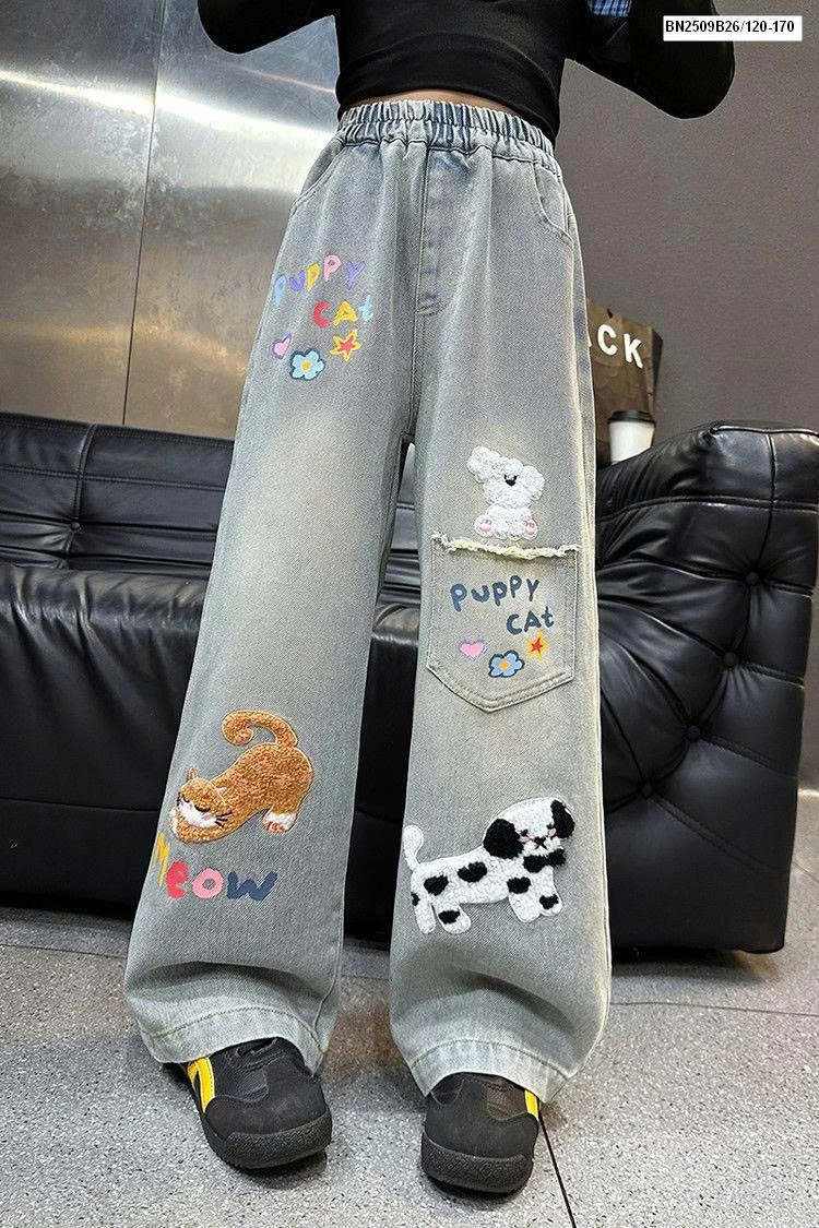 QUẦN JEAN CHÓ MÈO CÁ TÍNH