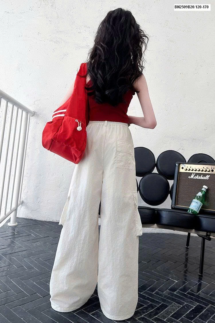 SET ÁO BALO CROPTOP MIX QUẦN GIÓ