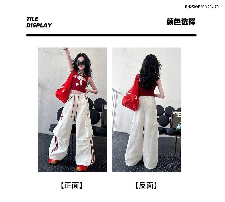 SET ÁO BALO CROPTOP MIX QUẦN GIÓ