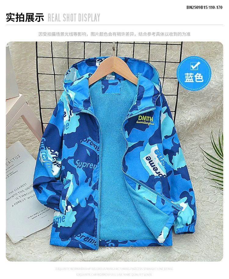 ÁO KHOÁC GIÓ 2 LỚP LÓT LÔNG