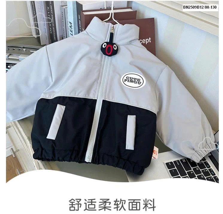 ÁO KHOÁC CHẦN BÔNG NGỘ NGHĨNH