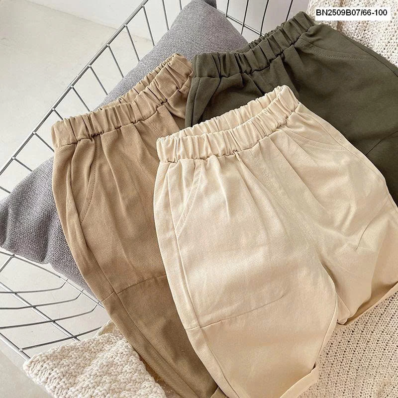 QUẦN BAGGY TRƠN MÀU SZ NHÍ