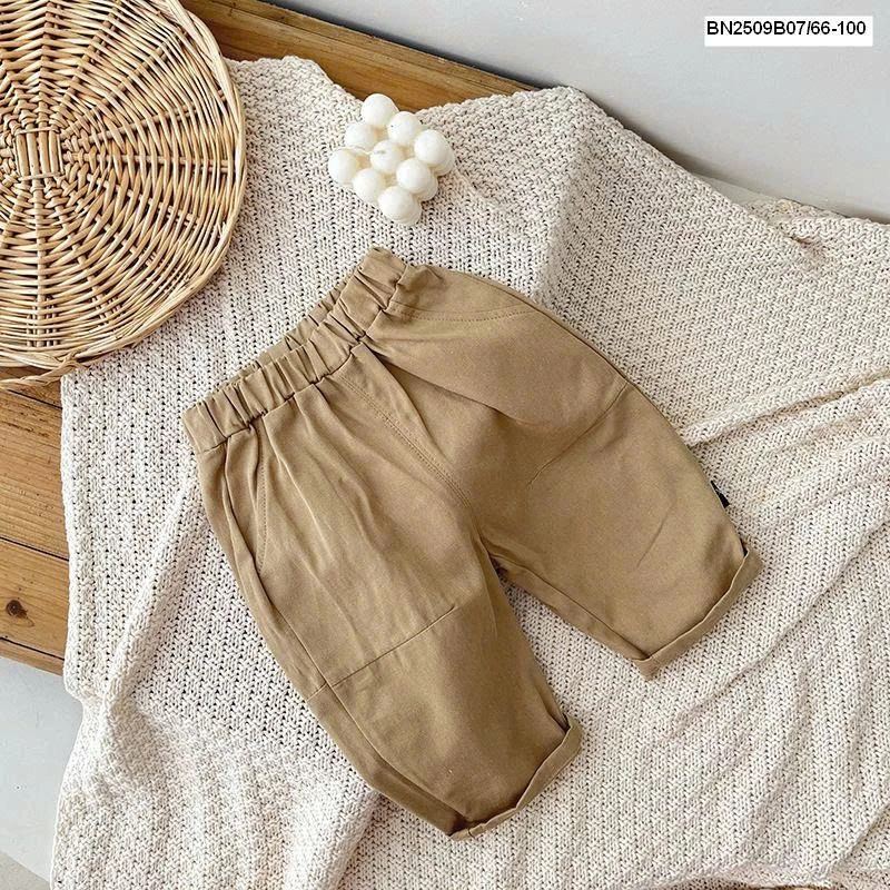 QUẦN BAGGY TRƠN MÀU SZ NHÍ