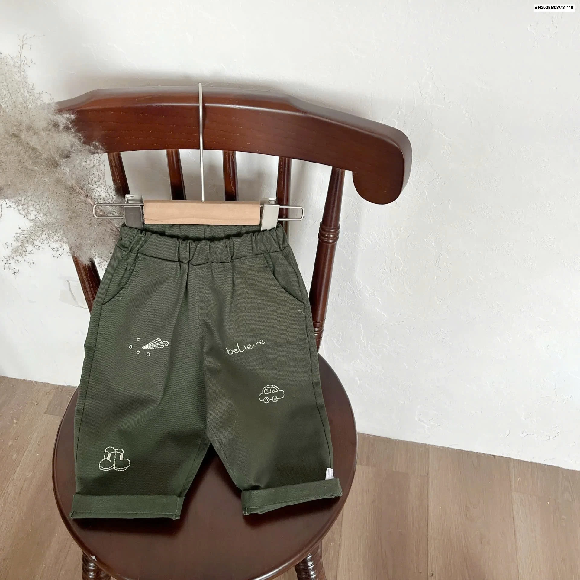 QUẦN BAGGY NHÍ CẠP CHUN