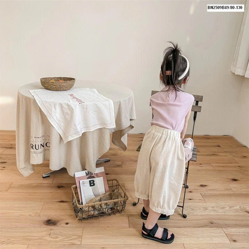 QUẦN BOOM ĐŨI LỠ VIỀN REN ADBABY