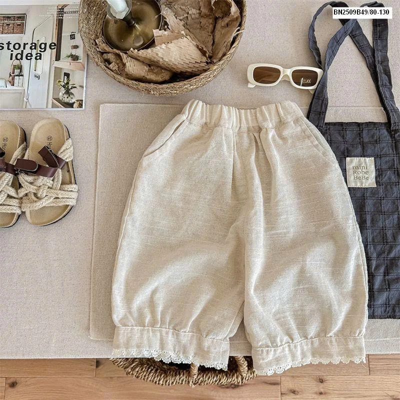 QUẦN BOOM ĐŨI LỠ VIỀN REN ADBABY