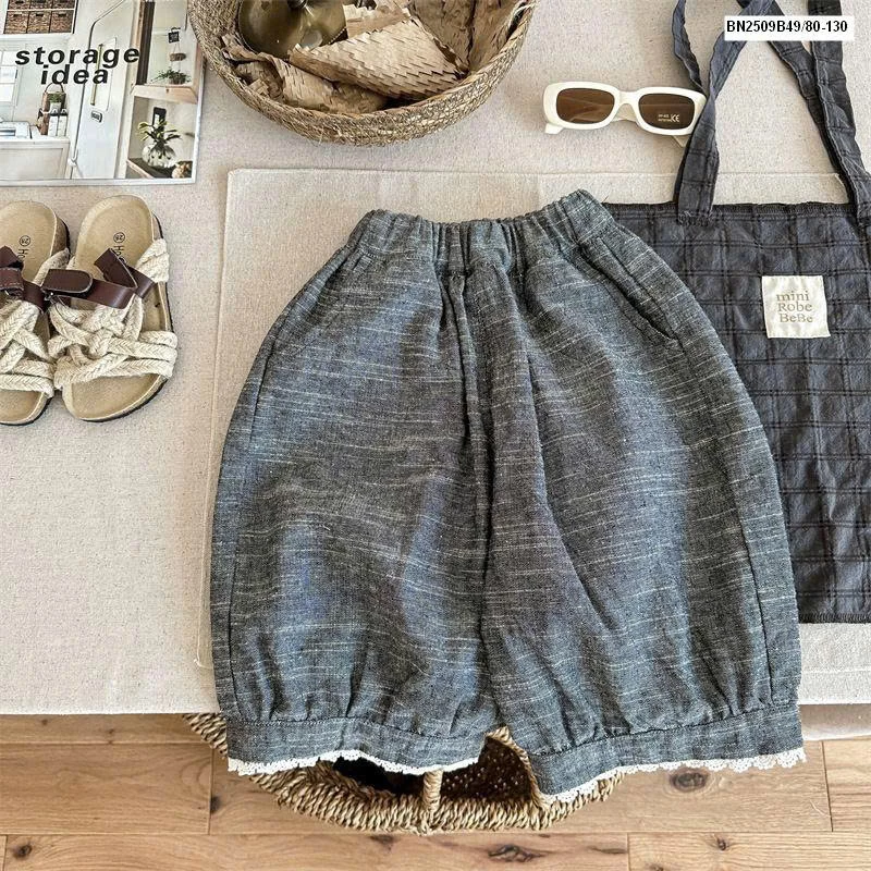 QUẦN BOOM ĐŨI LỠ VIỀN REN ADBABY