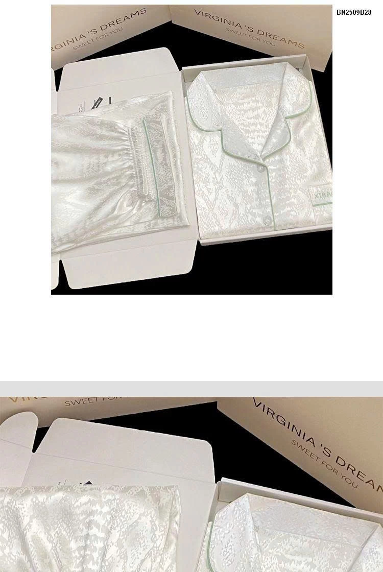 PIZAMA TRẮNG CỘC NHÁM