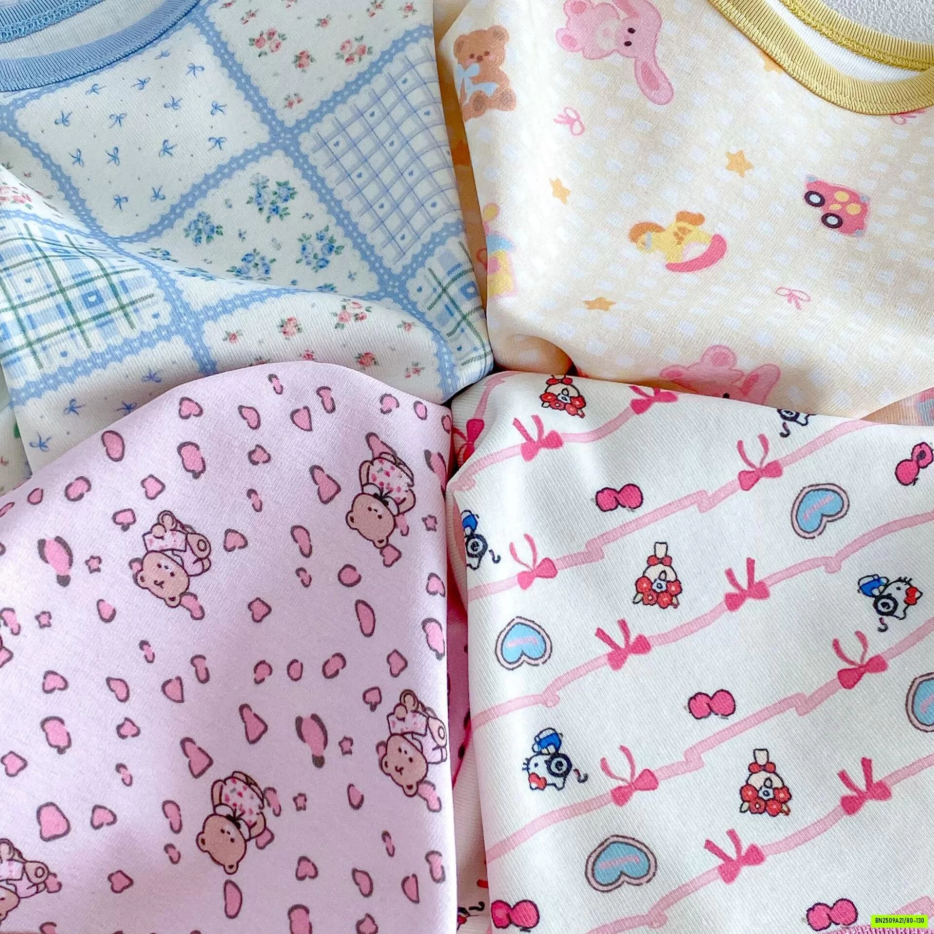 BỘ COTTON HOMEWEAR HỌA TIẾT