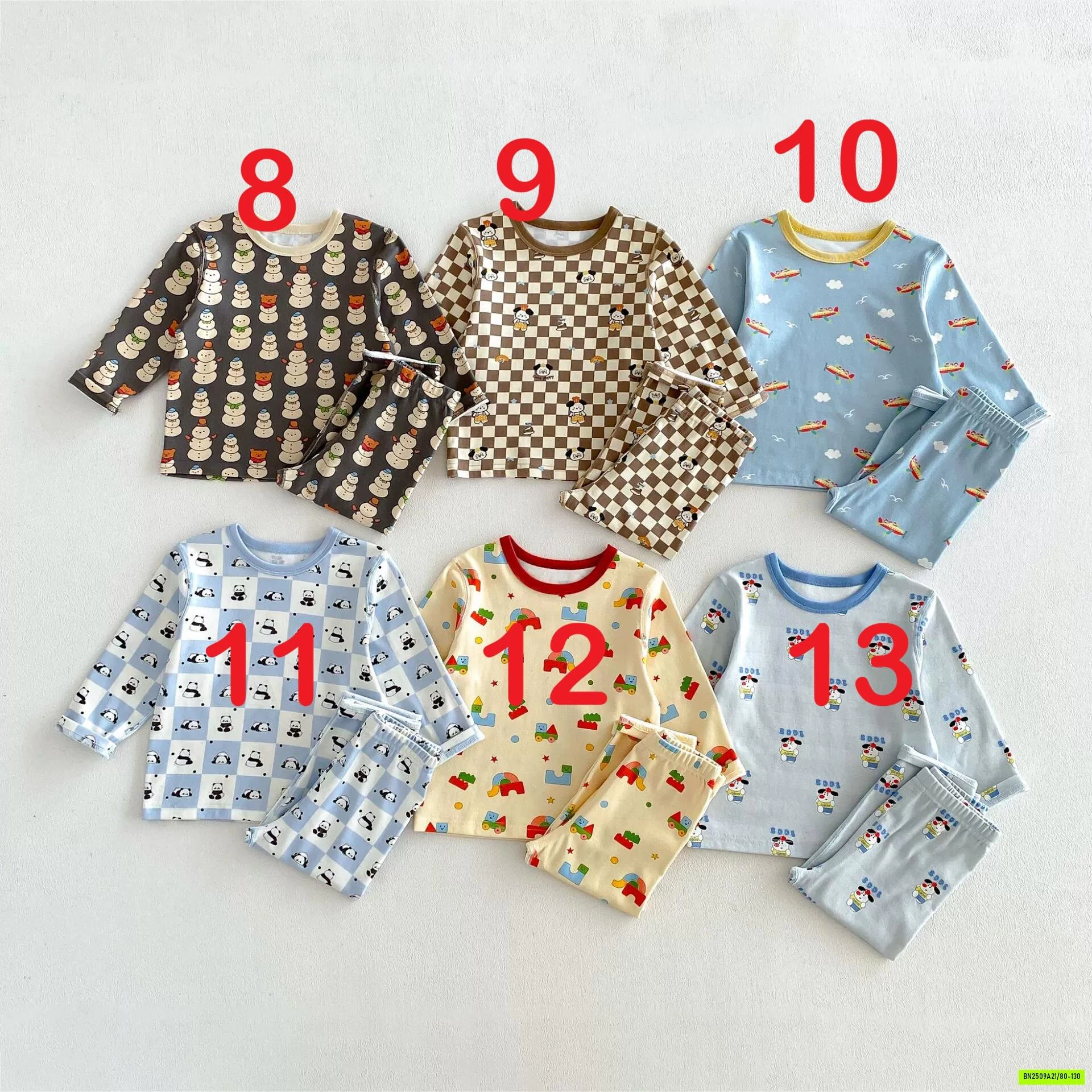 BỘ COTTON HOMEWEAR HỌA TIẾT