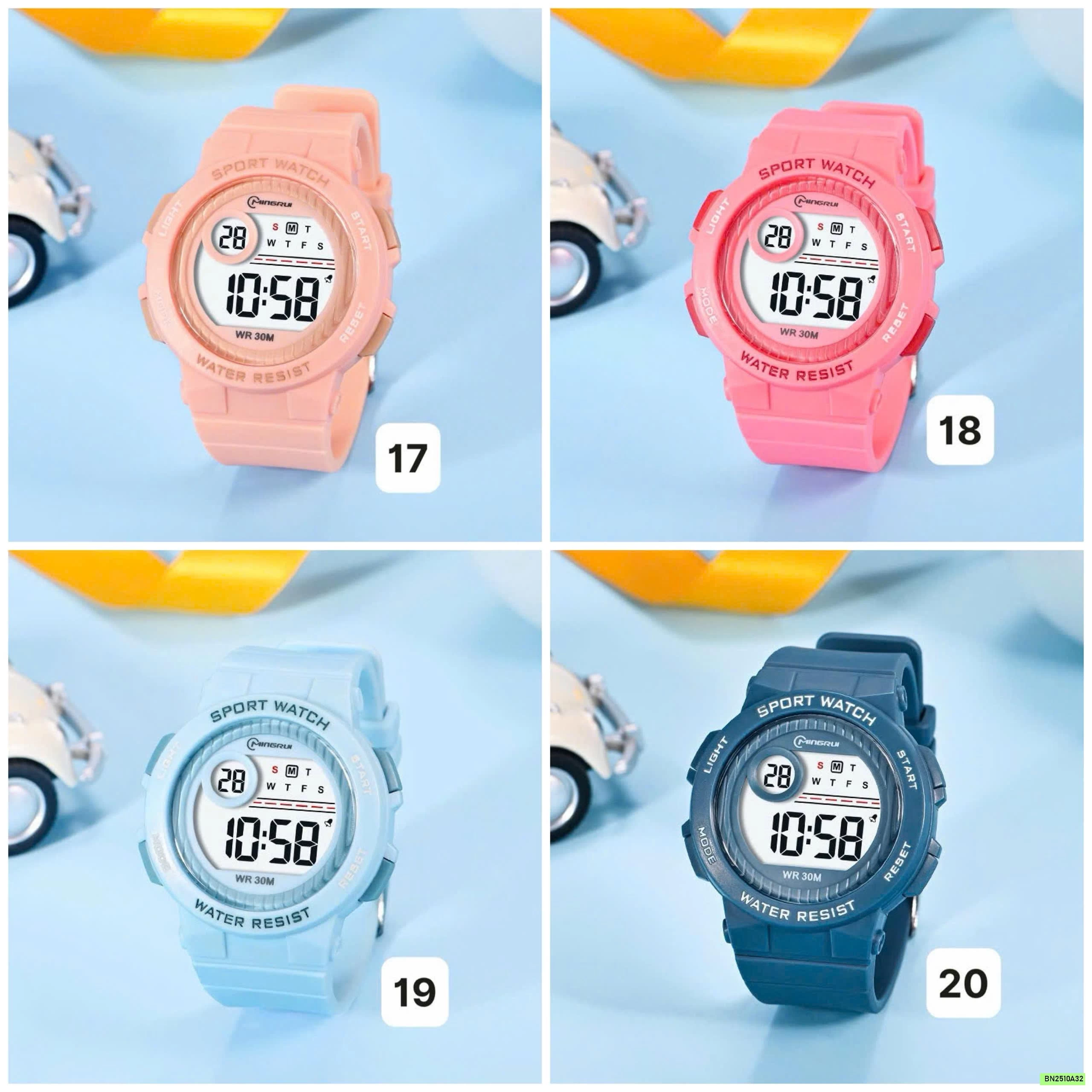 BST ĐỒNG HỒ ĐIỆN TỬ CHO BÉ