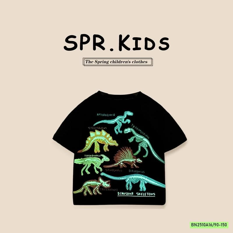 ÁO THUN KHỦNG LONG PHẢN QUANG