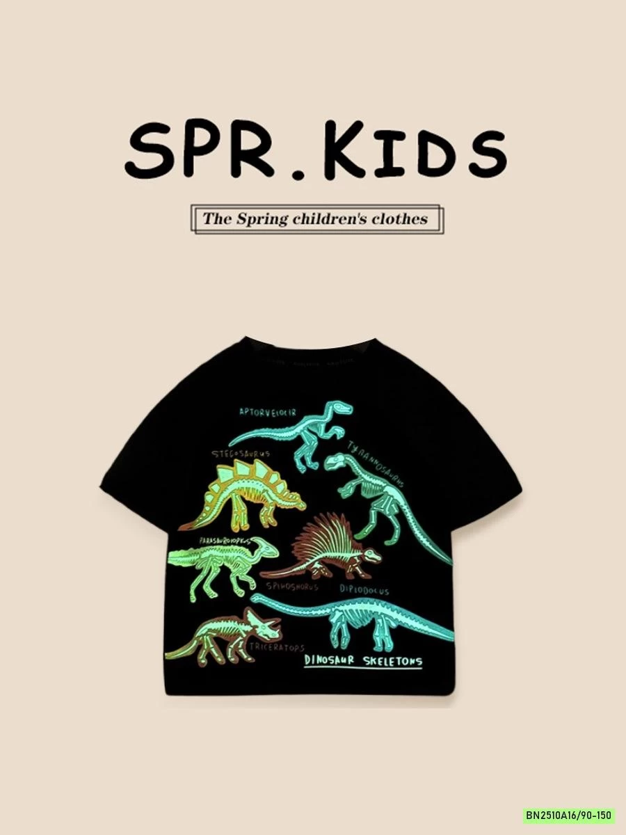 ÁO THUN KHỦNG LONG PHẢN QUANG