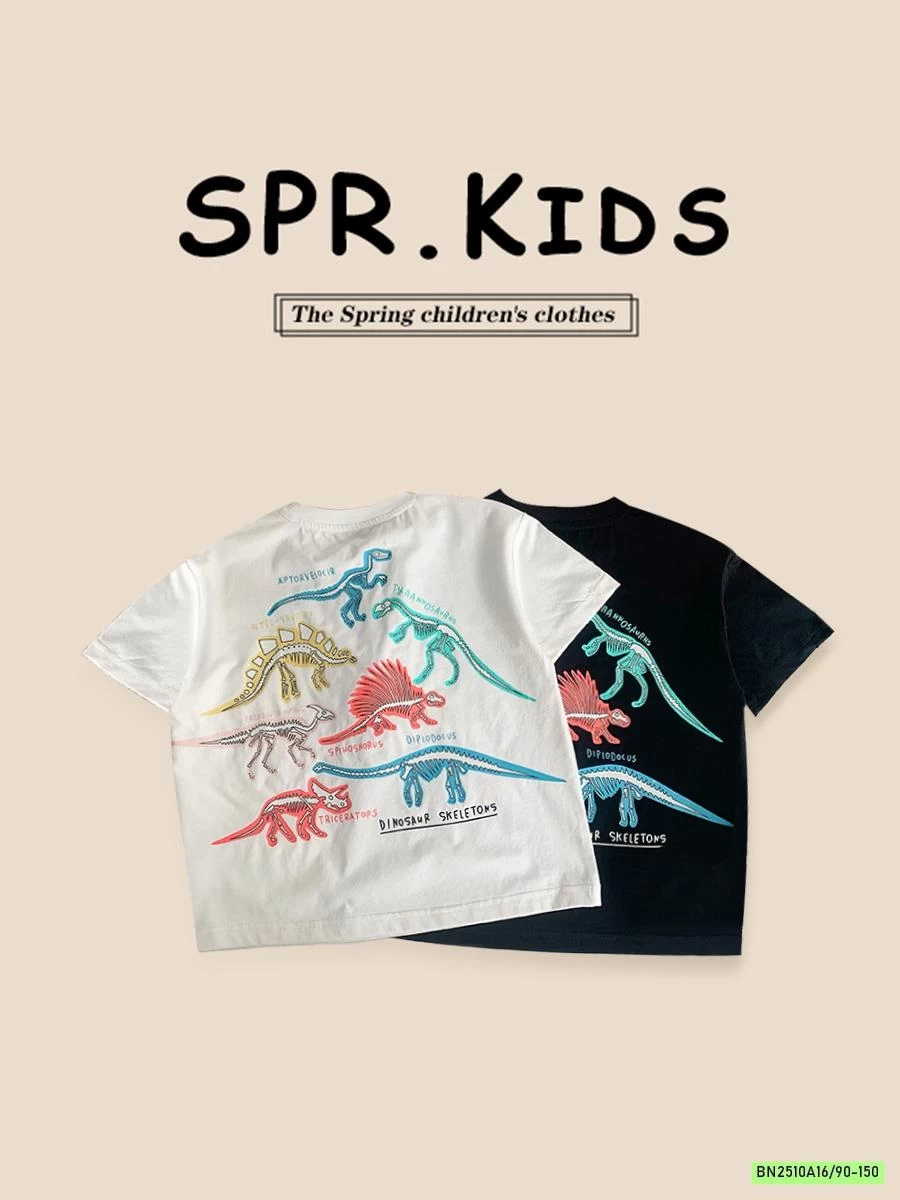 ÁO THUN KHỦNG LONG PHẢN QUANG