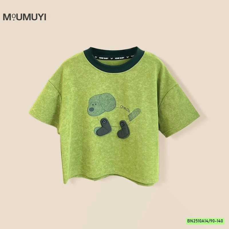 ÁO THUN CÚN XANH LÁ