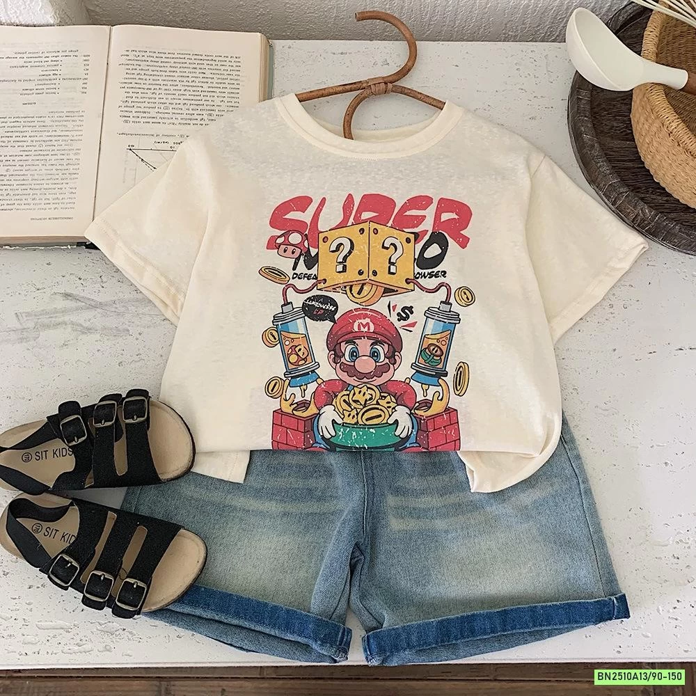 ÁO THUN SUPER MARIO