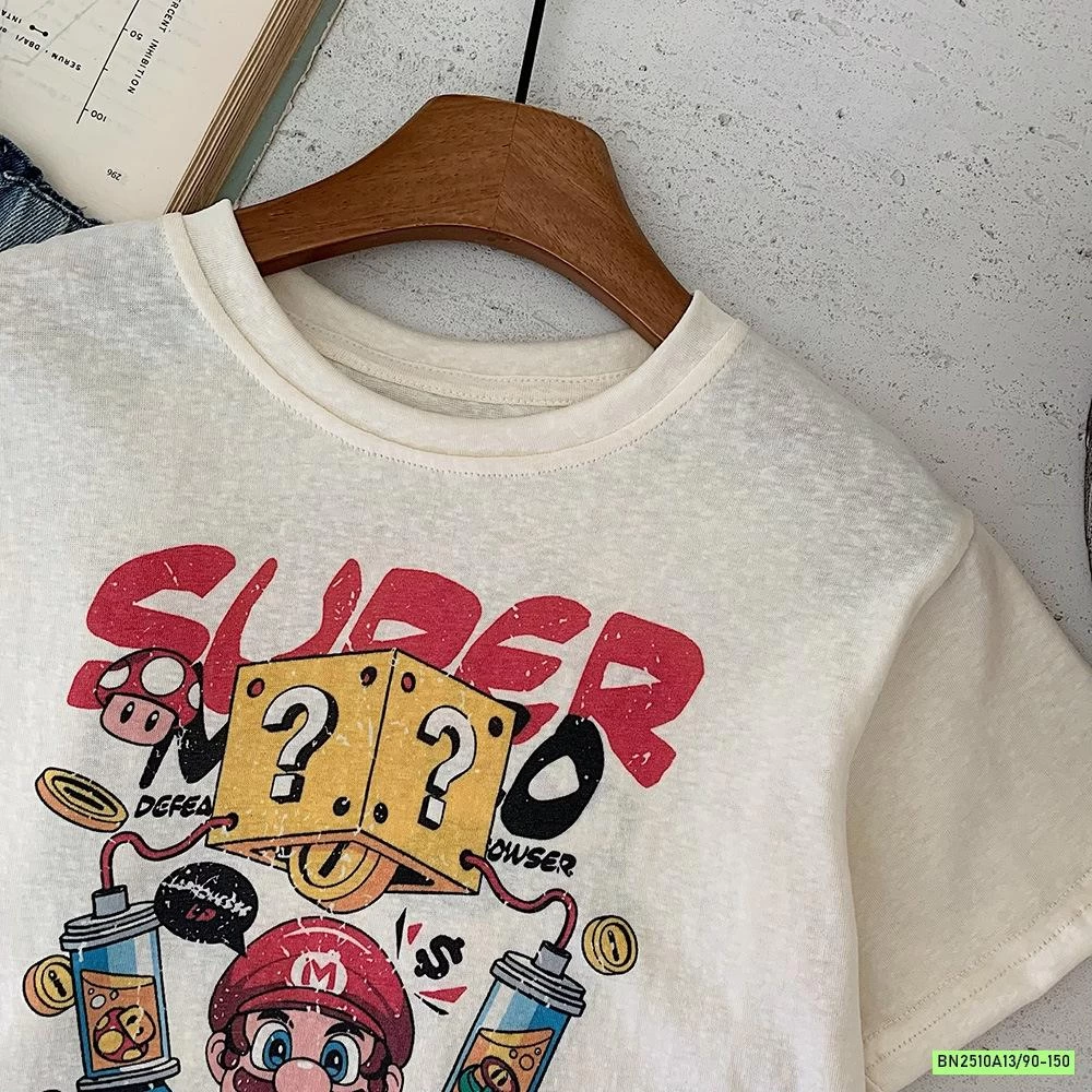 ÁO THUN SUPER MARIO