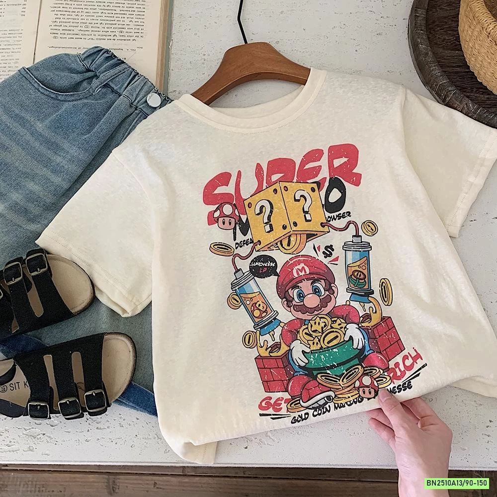 ÁO THUN SUPER MARIO