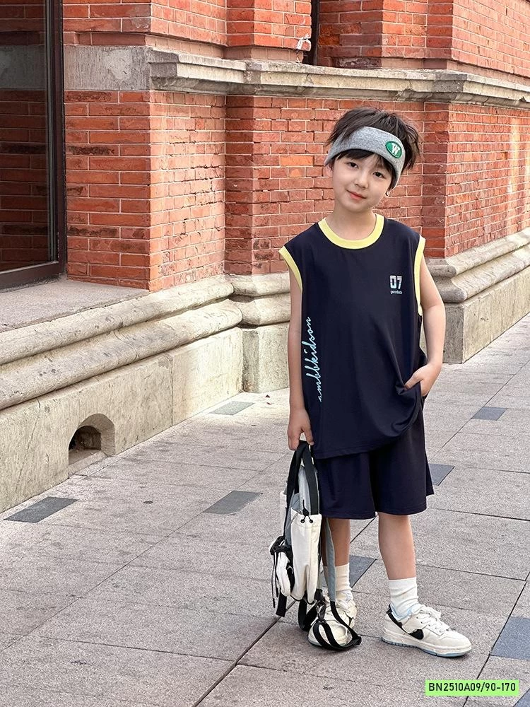 SÉT THỂ THAO TRƠN MÀU PHỐI VIỀN 25D129 AMBB