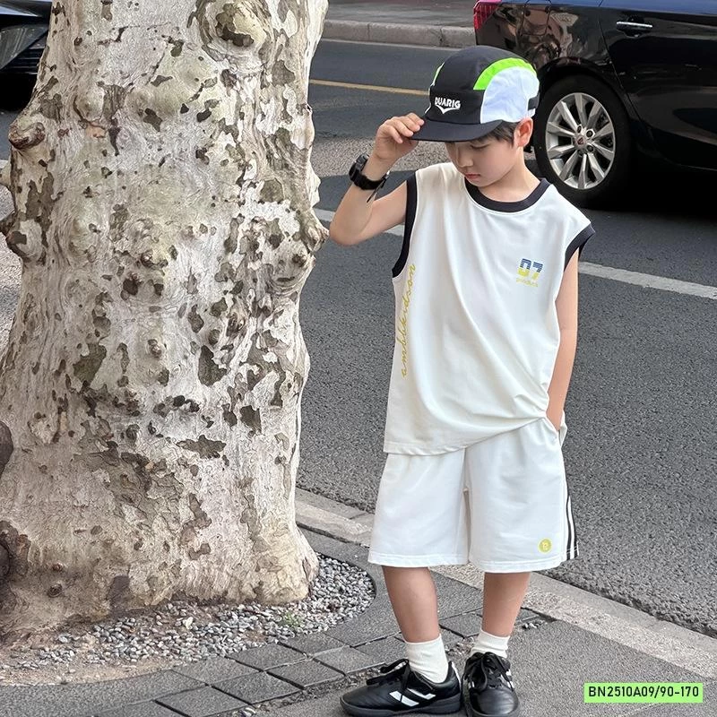 SÉT THỂ THAO TRƠN MÀU PHỐI VIỀN 25D129 AMBB