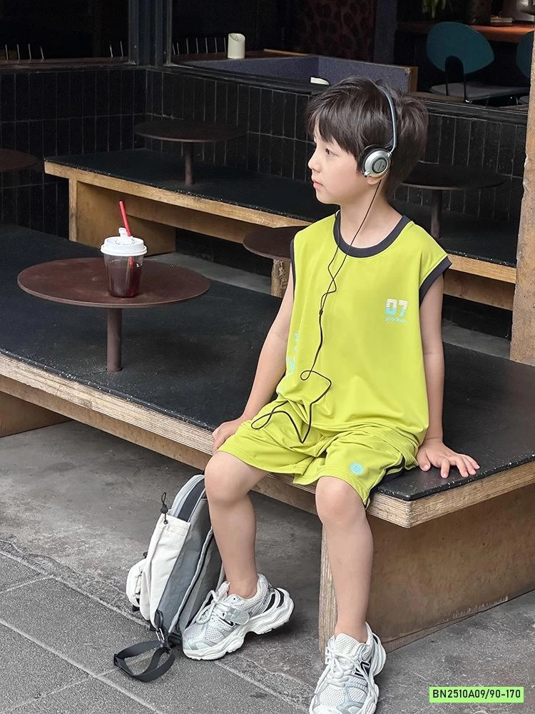 SÉT THỂ THAO TRƠN MÀU PHỐI VIỀN 25D129 AMBB