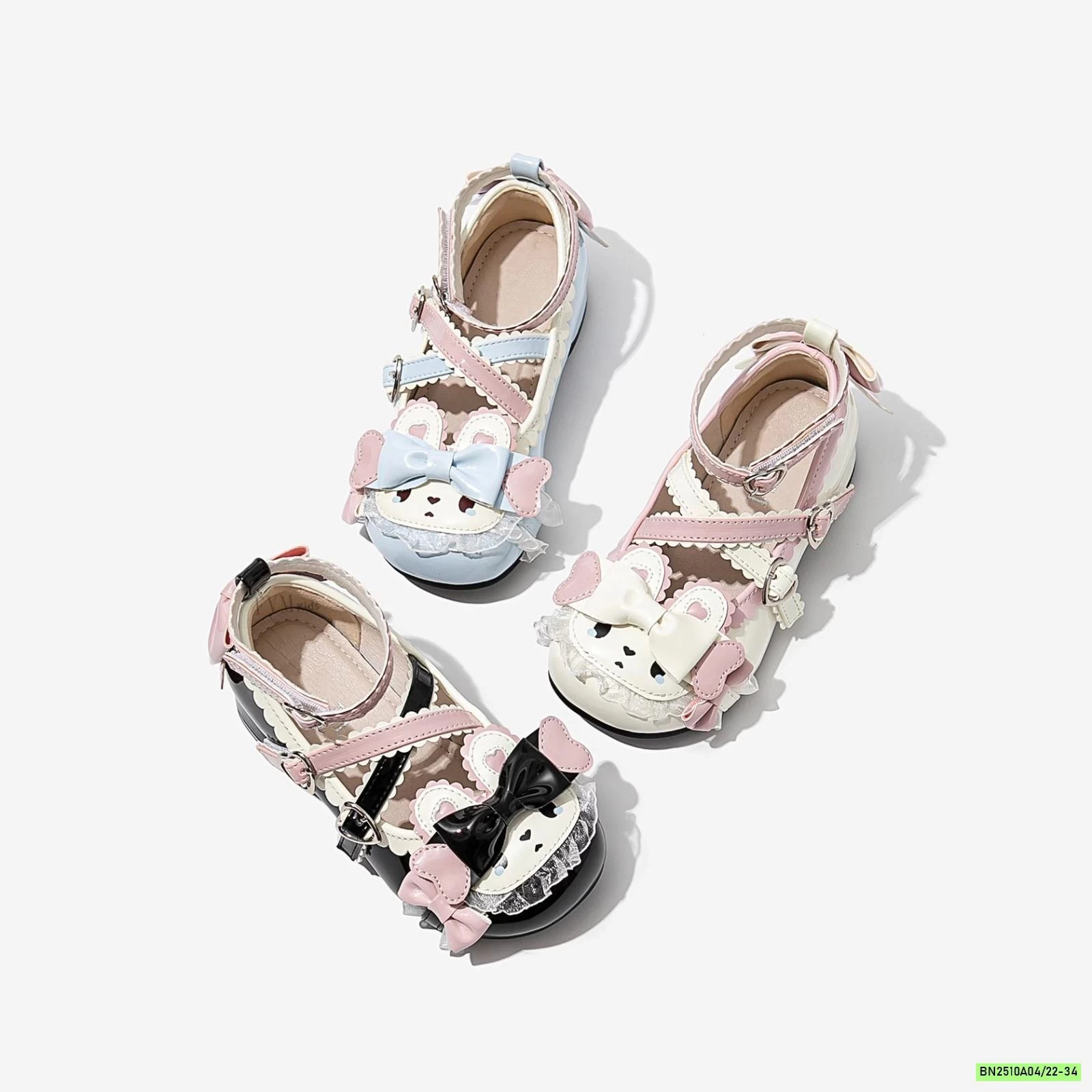 GIÀY LOLITA TAI THỎ ĐÁNG YÊU