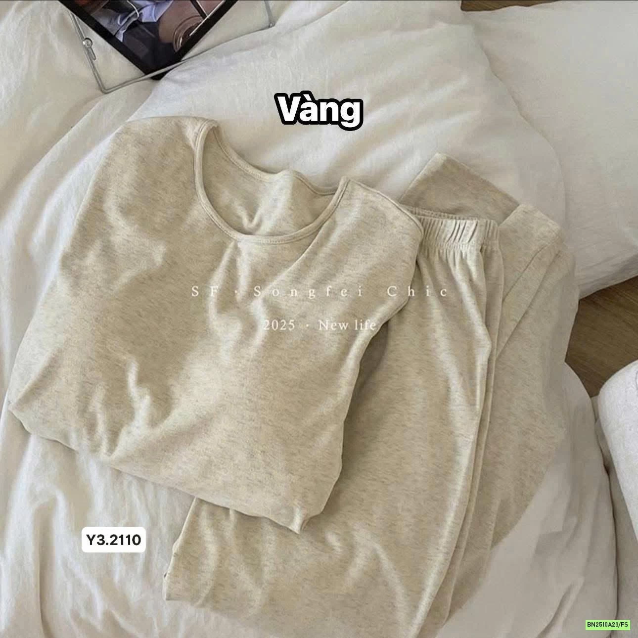 BỘ NỈ MẶC NHÀ TRƠN MÀU KÈM BRA