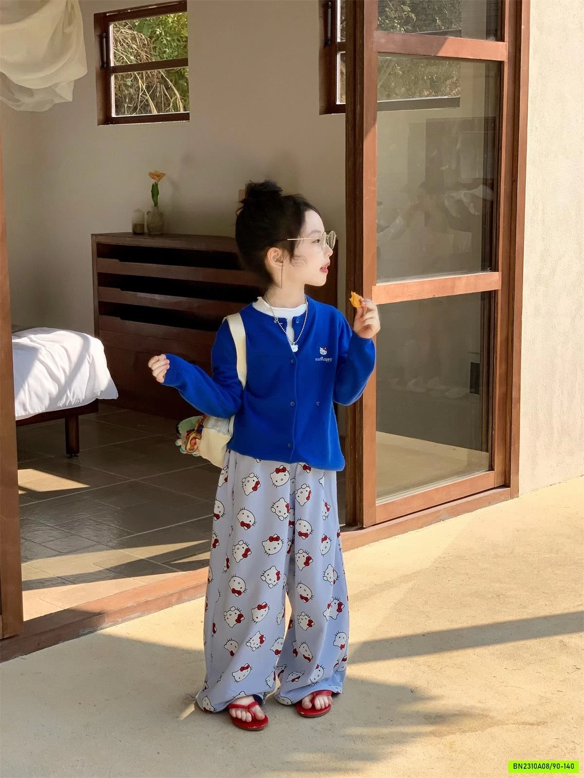 QUẦN COTTON SUÔNG KITTY
