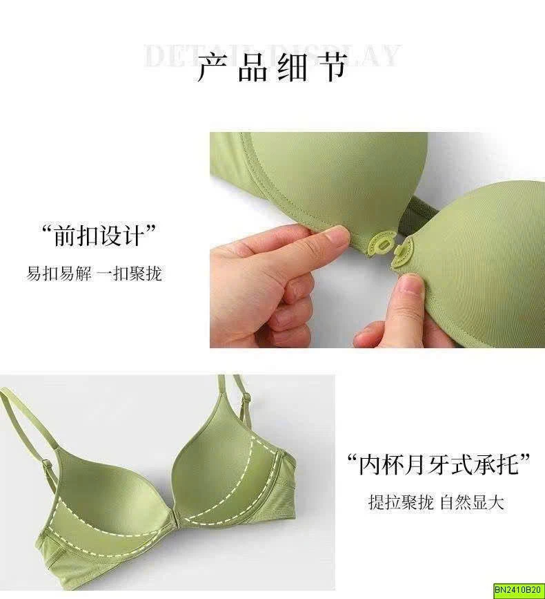 BRA KO GỌNG KHUY TRƯỚC