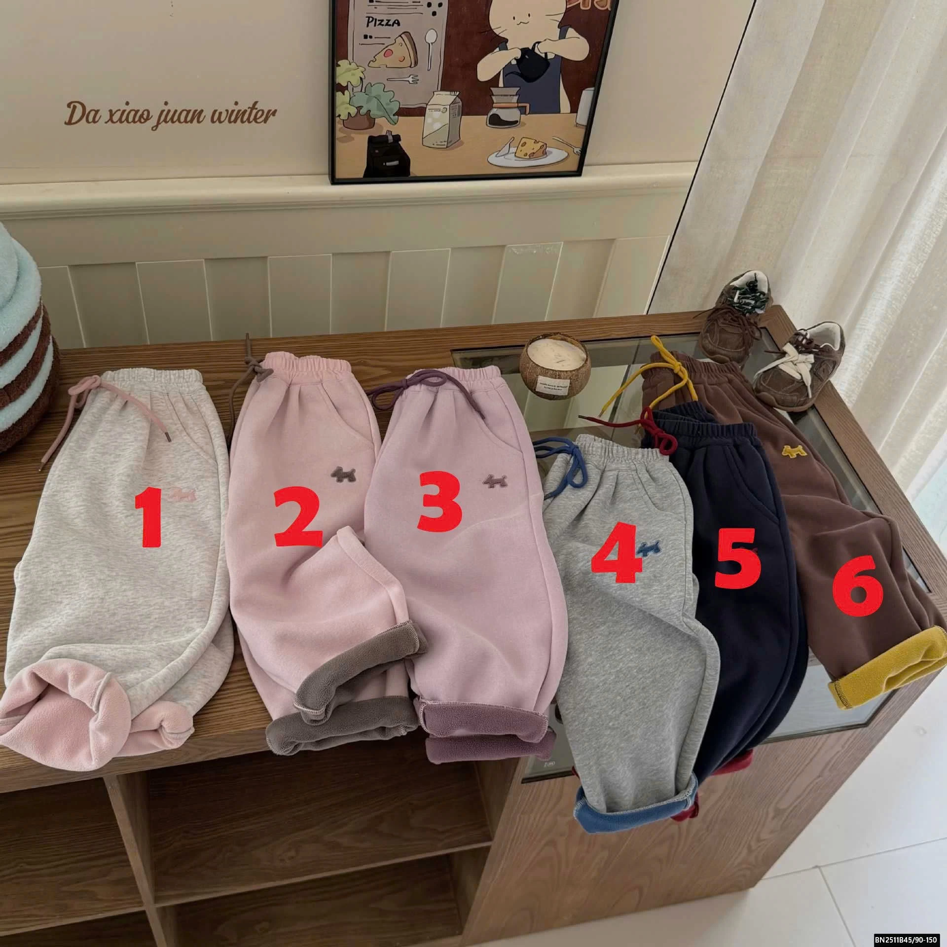 QUẦN NỈ LÓT LÔNG HEYHONEY