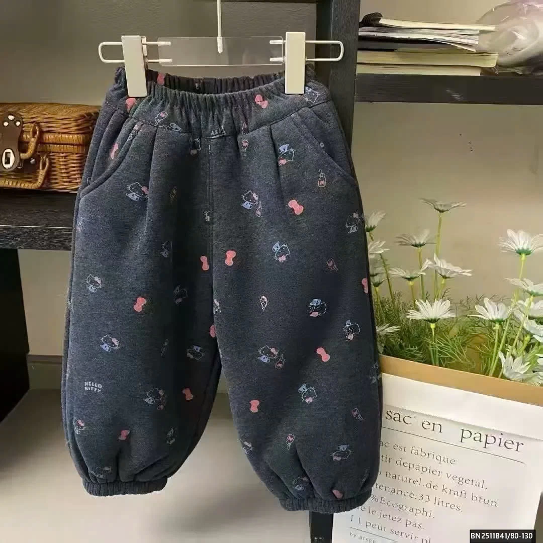 QUẦN NỈ KITTY LÓT LÔNG CỪU