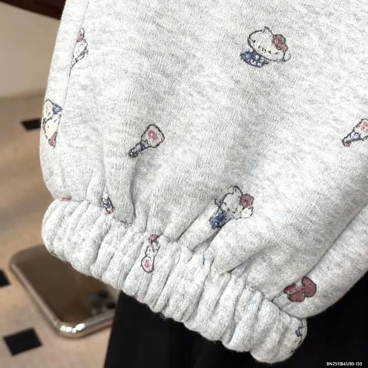 QUẦN NỈ KITTY LÓT LÔNG CỪU