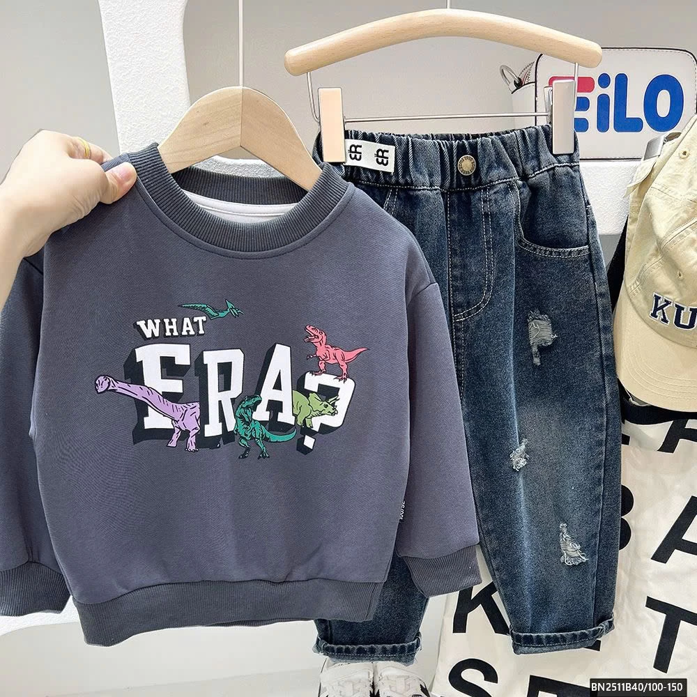 ÁO NỈ KHỦNG LONG MÙA ĐÔNG KACADY