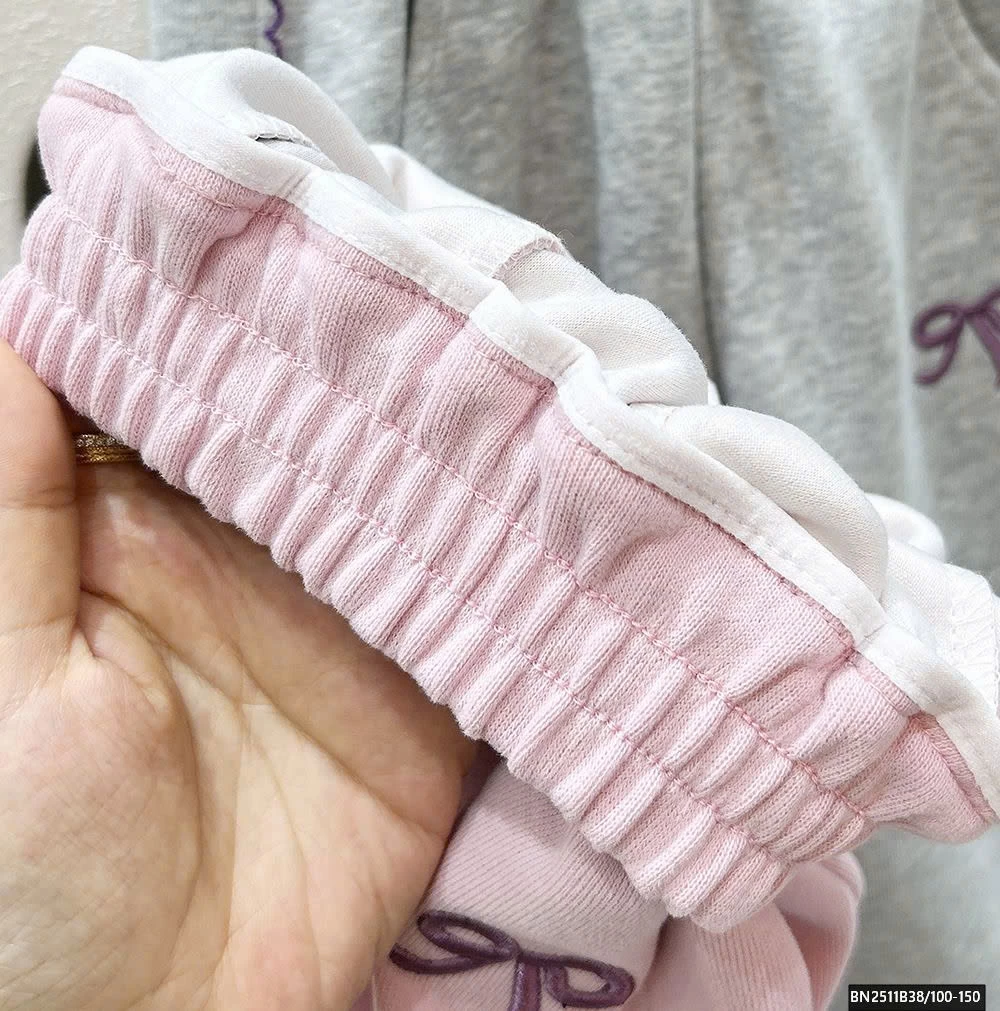 QUẦN NỈ NƠ LÓT NHUNG MỎNG BÉ GÁI KACADY