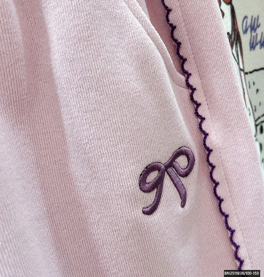 QUẦN NỈ NƠ LÓT NHUNG MỎNG BÉ GÁI KACADY