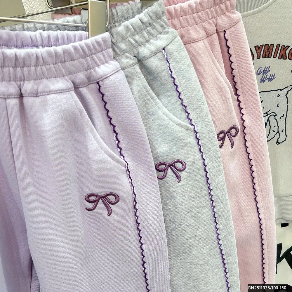 QUẦN NỈ NƠ LÓT NHUNG MỎNG BÉ GÁI KACADY