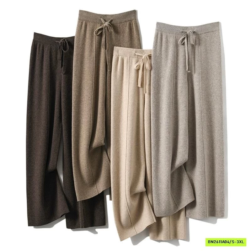 QUẦN LEN SUÔNG GÂN TRƯỚC