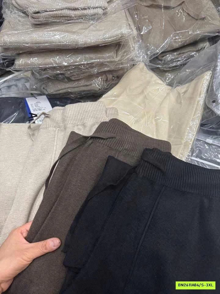 QUẦN LEN SUÔNG GÂN TRƯỚC